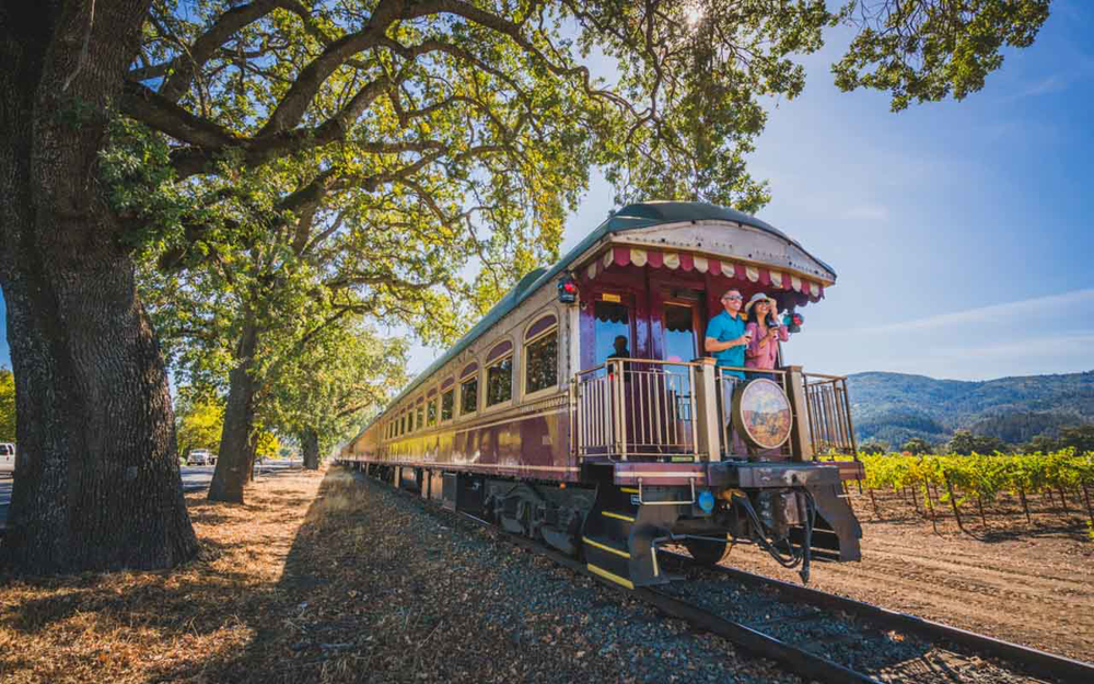 Picture of California Vines, Rails & Redwoods