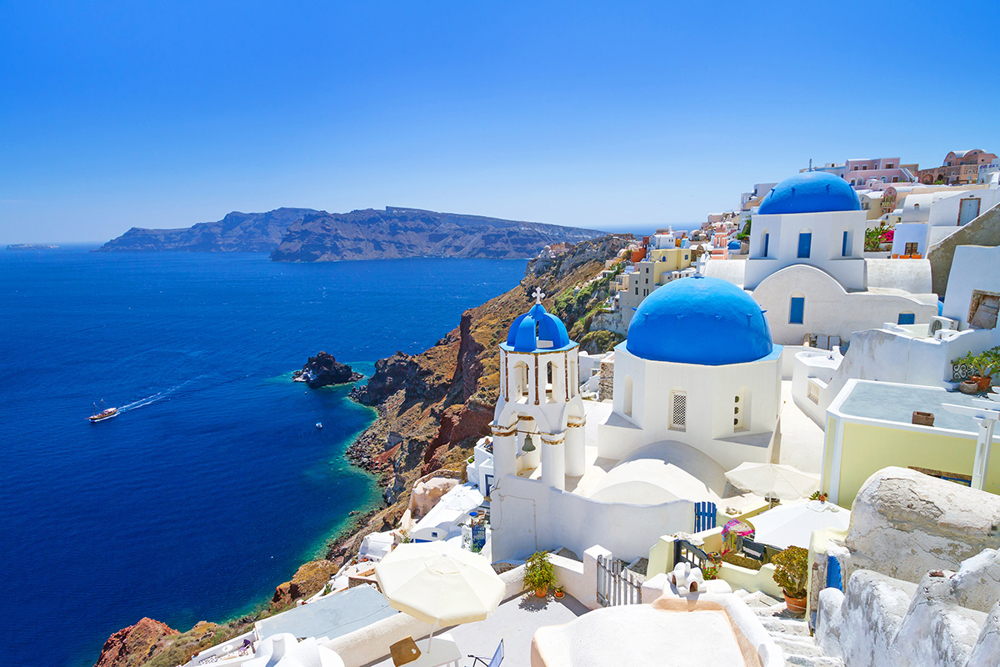 Picture of Classical Greece and Santorini	